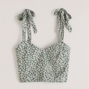 Abercrombie Tie Strap Cami Size XL